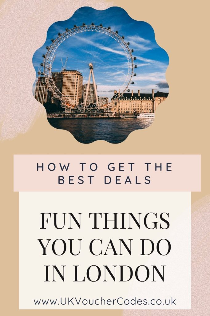 These are the best things to do in London. Save money on theatre tickets in London and other attractions here. By Laura at UKVoucherDeals.co.uk