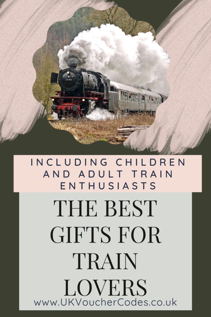 These are the best gifts for train lovers of all ages. We have included experiences, toys and days out ideas. By Laura at UKVoucherDeals.co.uk. 